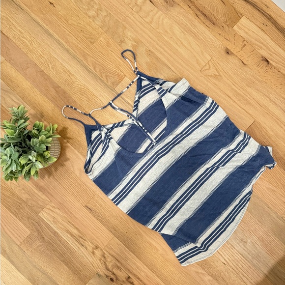 T strap back striped tank - Picture 3 of 11